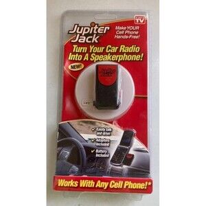 Jupiter Jack Cell Phone HANDS FREE Car Speakerphone Converter | Adapter Kit New